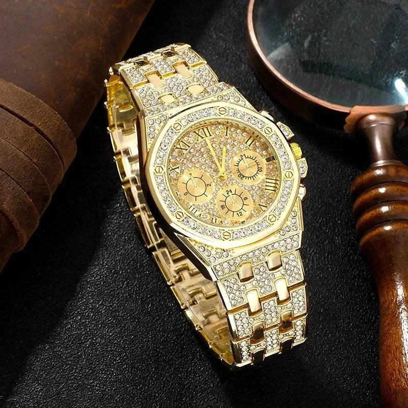 john Luxury men Golden Watches