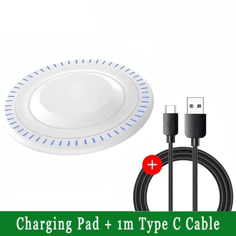 Filips 100W Fast Wireless Charger Pad For iPhone 15 14 13 12  X Pro Max 8 Samsung Galaxy S23 Xiaomi