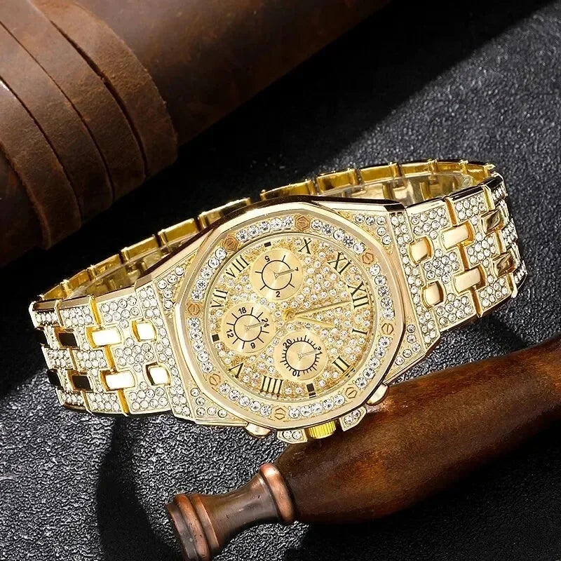 john Luxury men Golden Watches